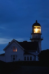 Cape EIlizabeth Lighthouse at Twilight